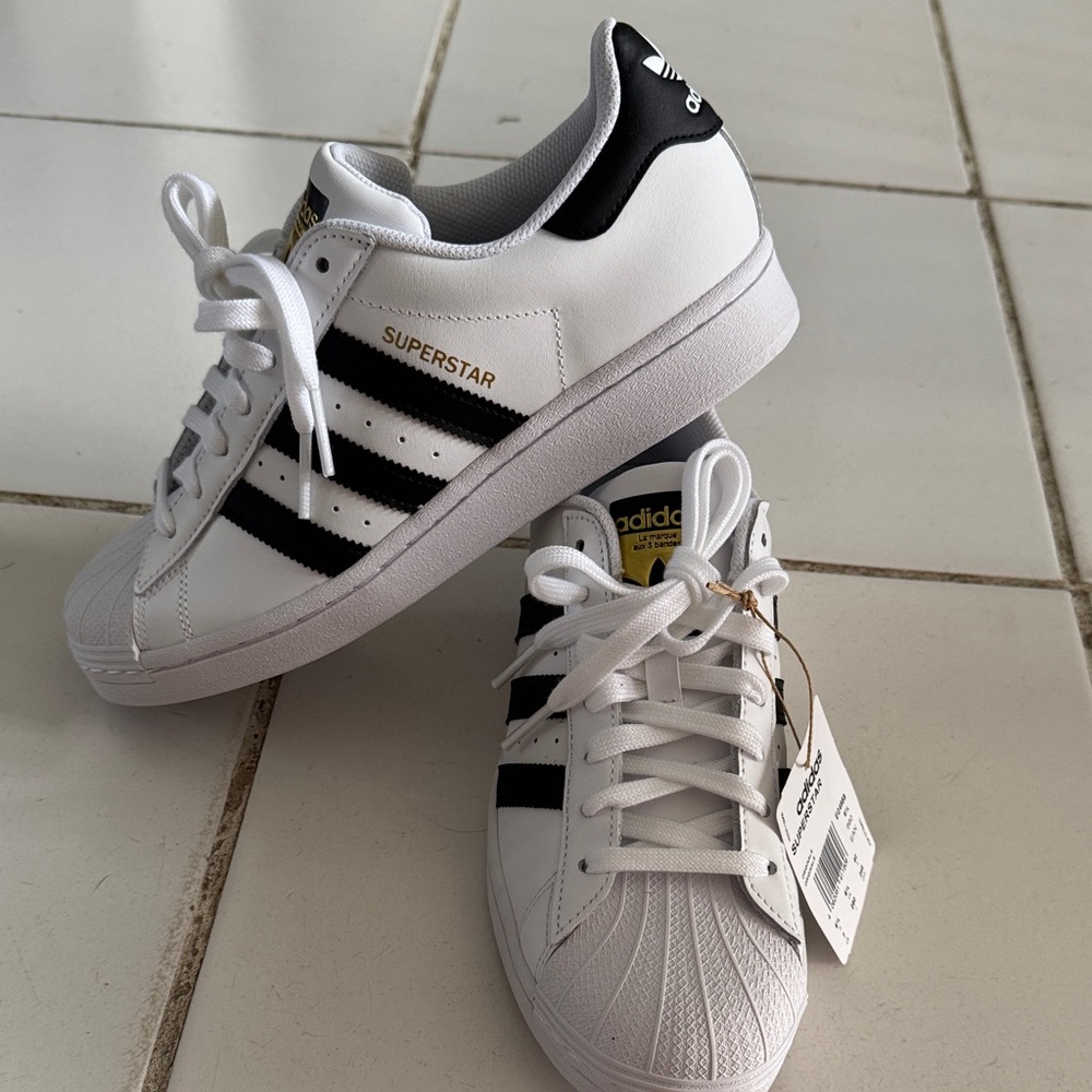 Adidas Superstar Sneakers - White and Black